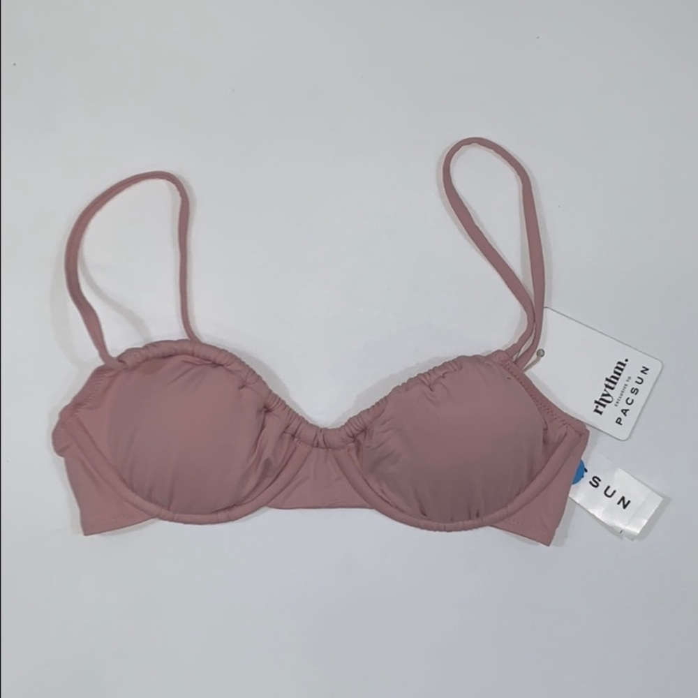 Rhythm. x PacSun rose bikini top